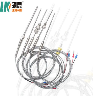 K型 NiCr-NiSi / NiCr-NiAl 蓋付き熱電偶 400°C