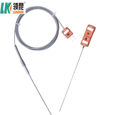 K型熱電偶温度探査機で,NiCr-NiSi/NiCr-NiAlシールドを搭載し,温度範囲は400°Cまで